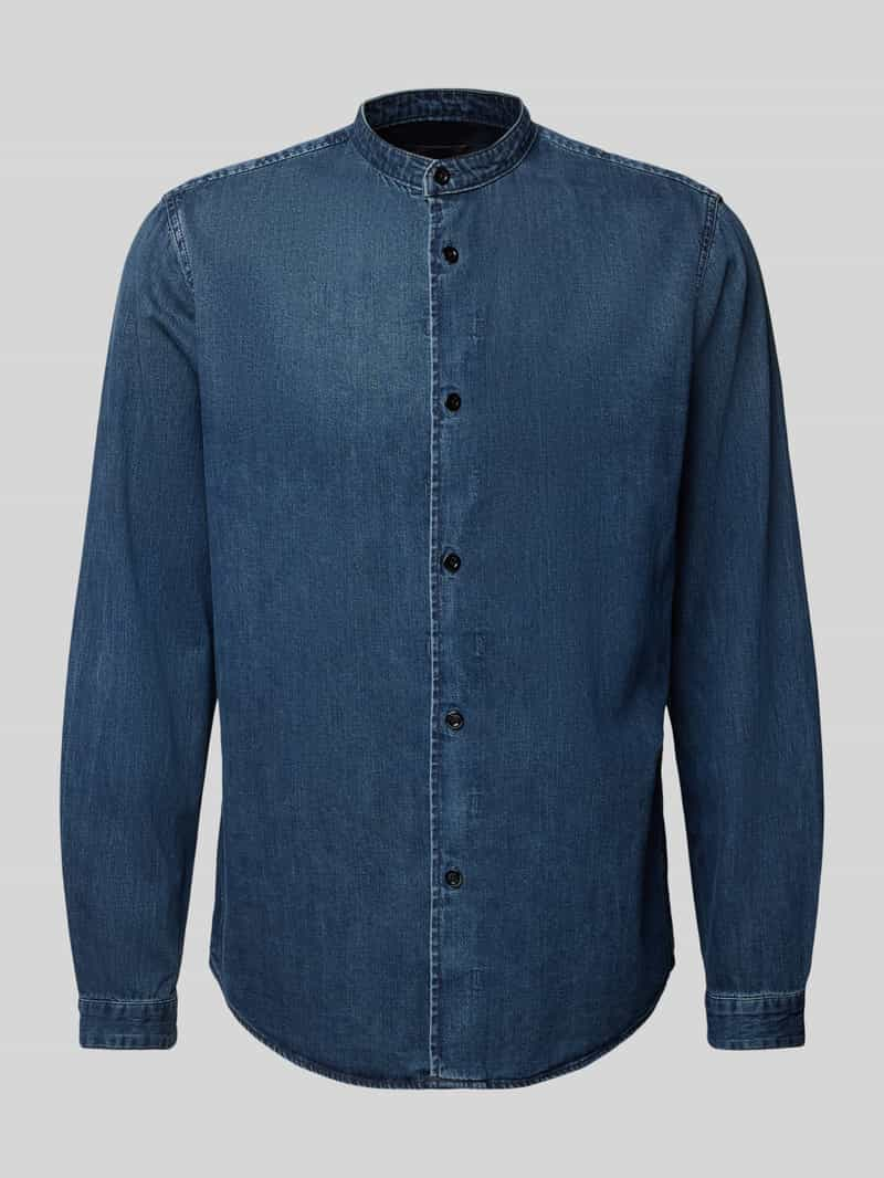 G-Star Raw Regular fit jeansoverhemd met opstaande kraag