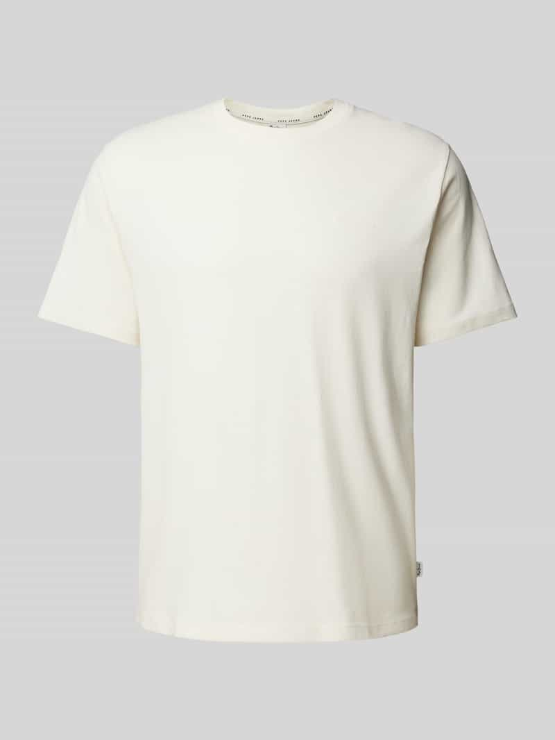 Pepe Jeans T-shirt met labelstitching, model 'Connor'