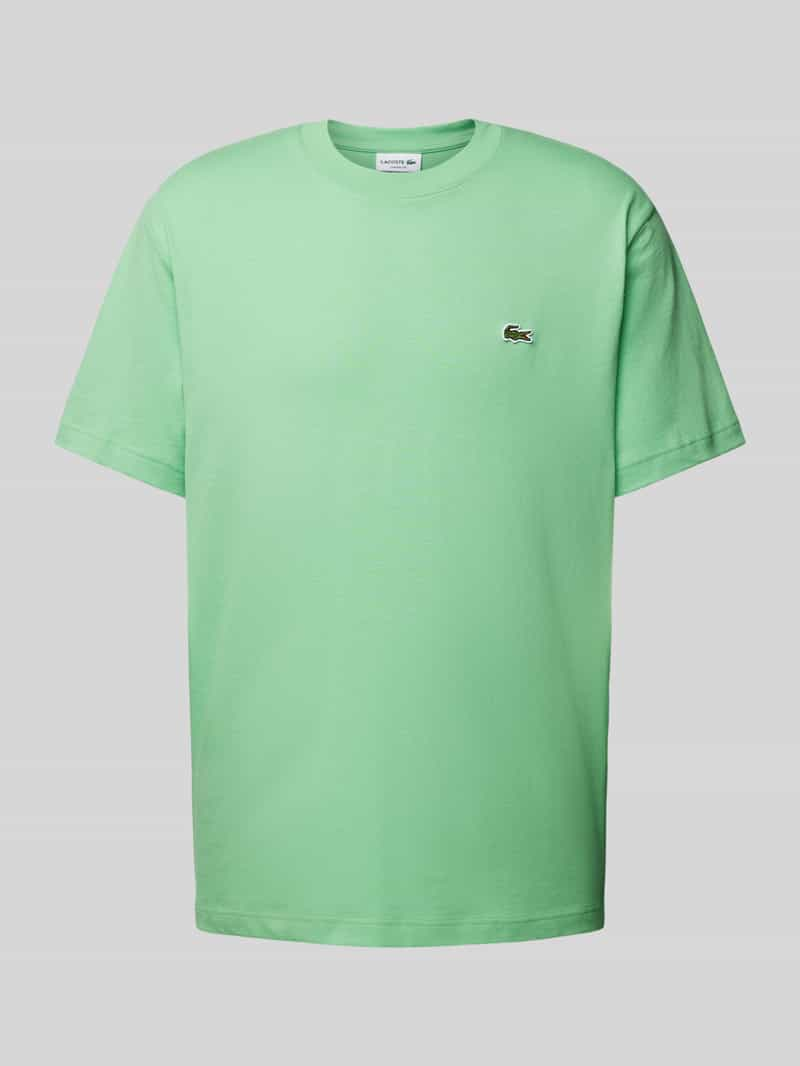 Lacoste T-shirt met labelpatch