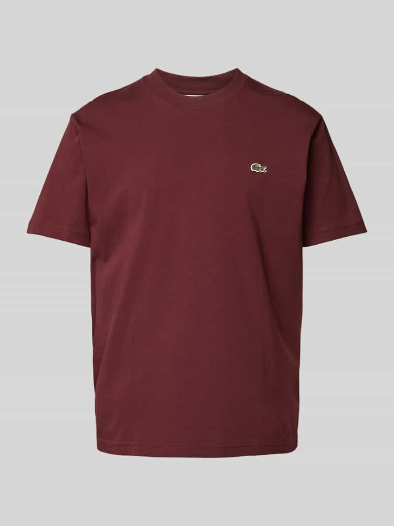 Lacoste T-shirt met labelmotief