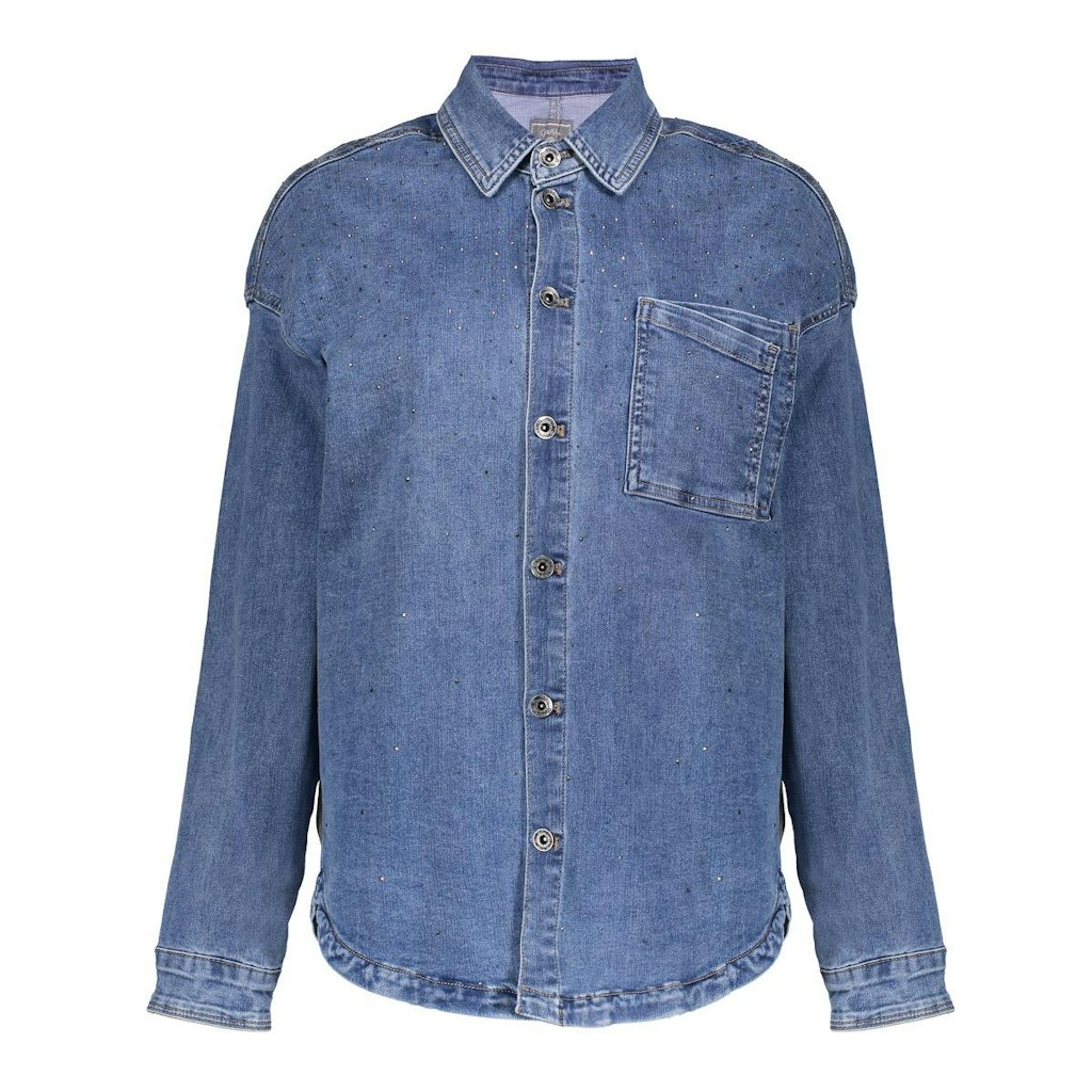 Geisha jacket stones 45800-10 812 blue stonewash