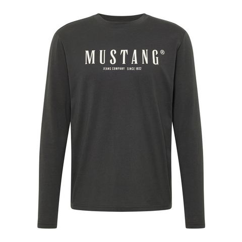 Mustang Shirt met lange mouwen