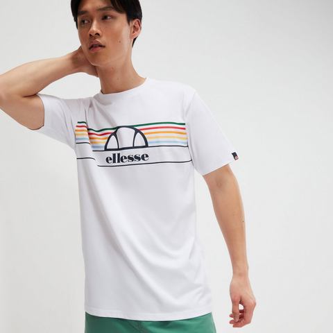 Ellesse T-shirt H T-Shirt met logoprint