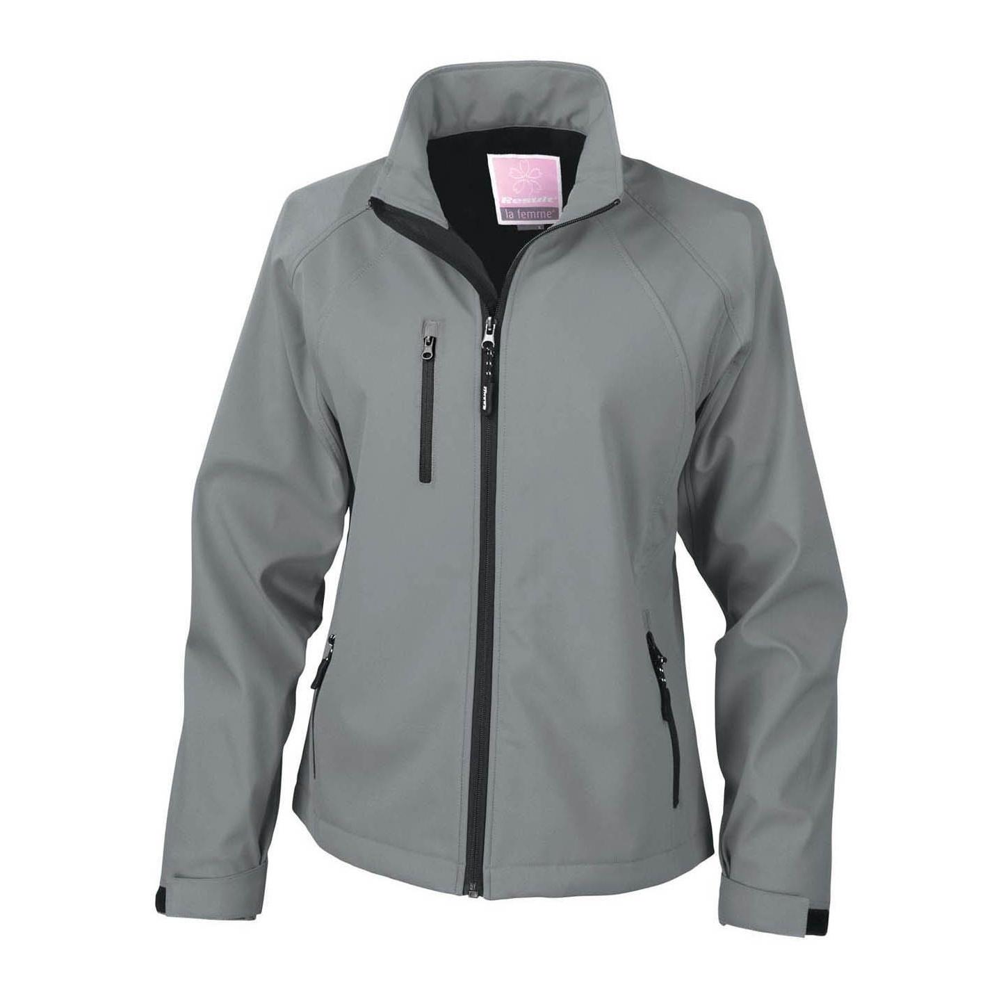 Result Dames la femme 2 layer base softshell ademend windbestendig jasje