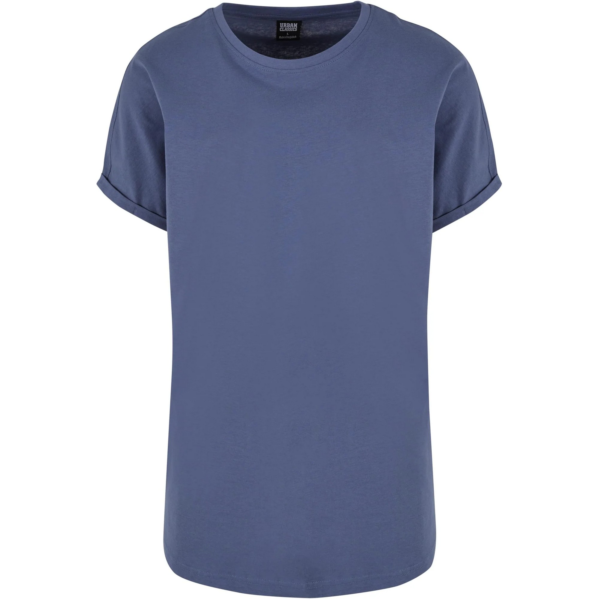 Urban Classics Heren lang t-shirt met omslag