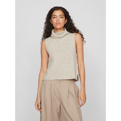 Vila Slip-over VIBELUNA HIGH NECK S/L KNIT VEST-NOOS