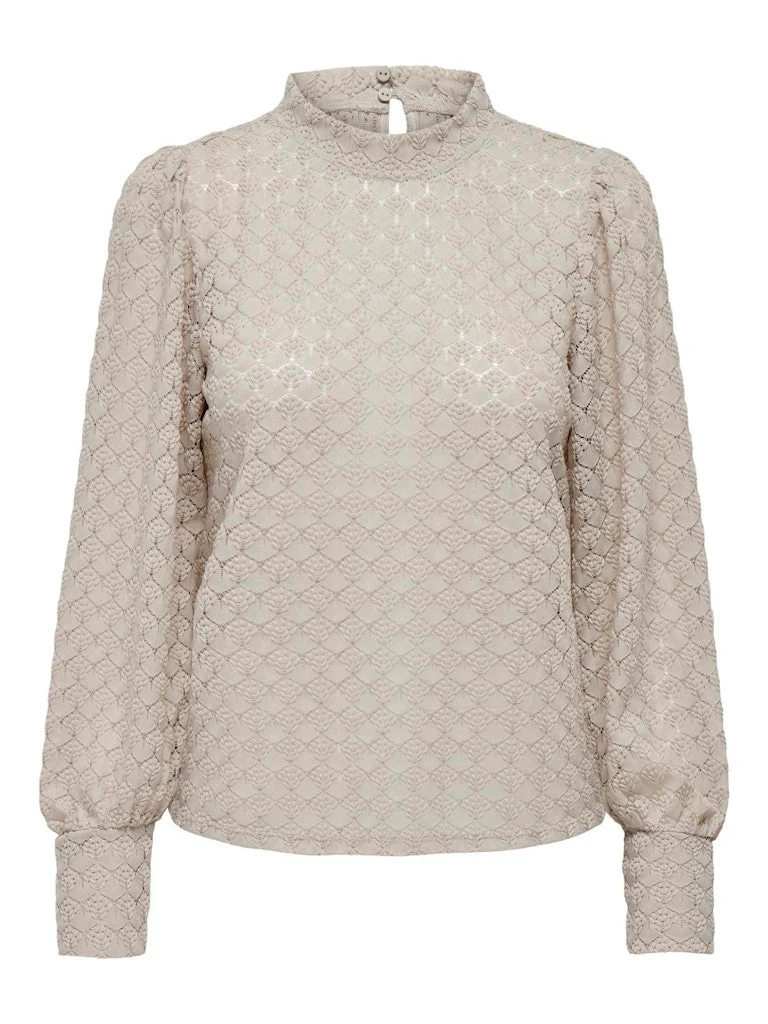 Jacqueline de Yong Avery l/s lace top