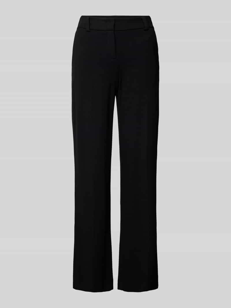 Christian Berg Woman Regular fit stoffen broek met structuurmotief