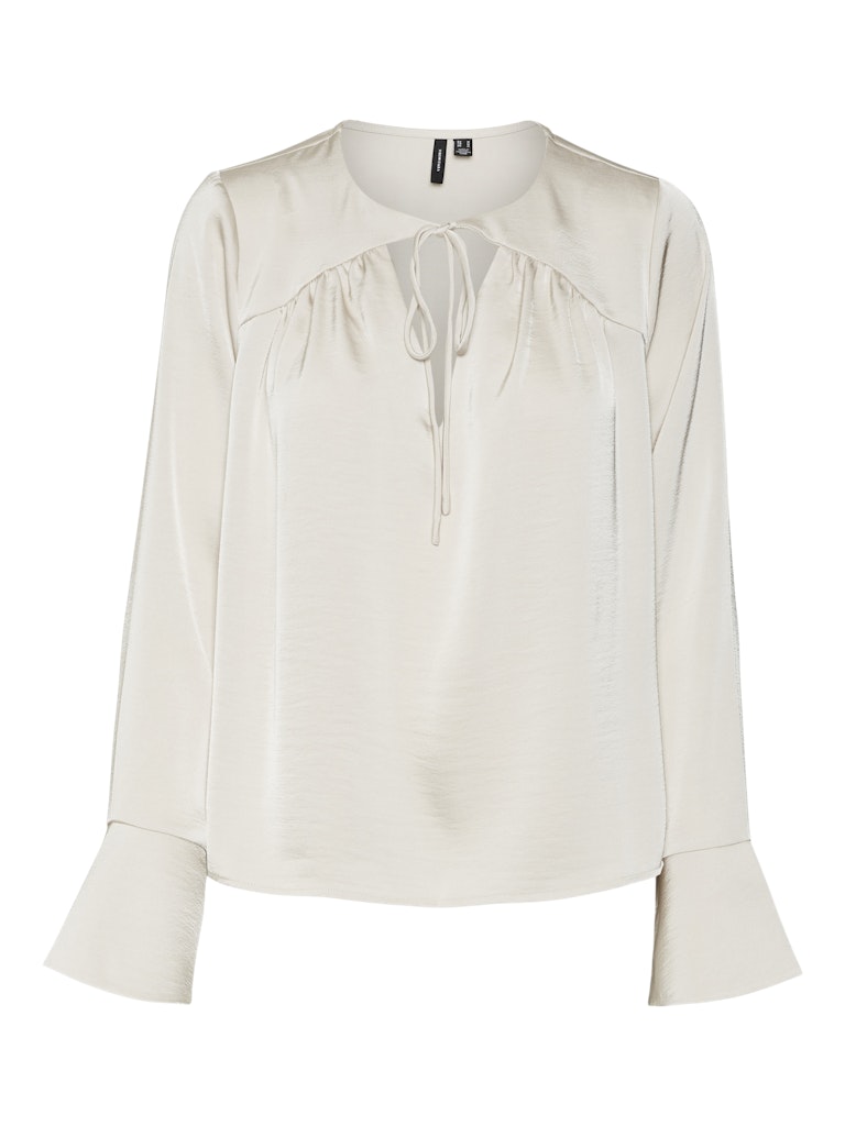 Vero Moda vmmary ls string top wvn ga 10320137 pumice