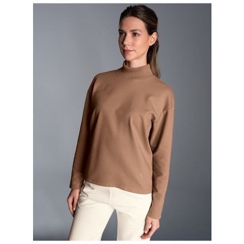 Trigema Sweatshirt  Sweatshirt met opstaande kraag