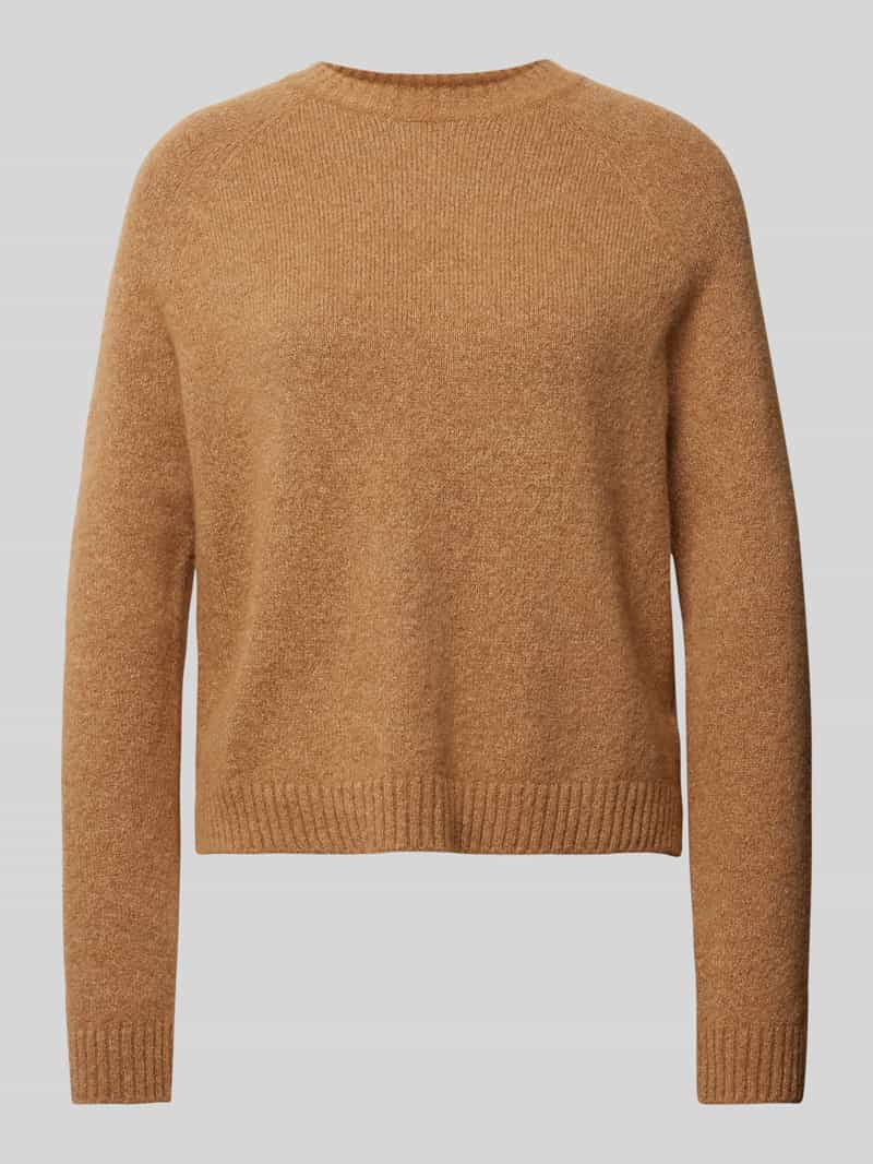 Boss Gebreide pullover van alpacamix met ronde hals