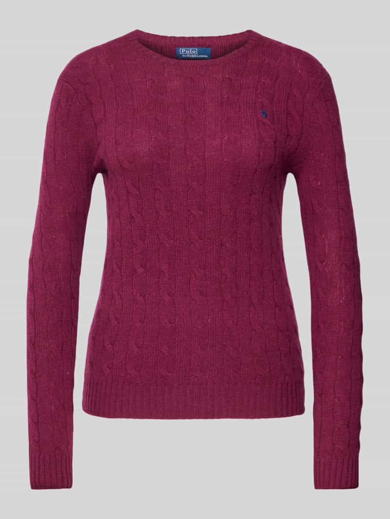 Polo Ralph Lauren Pullover met kabelpatroon, model 'JULIANNA'