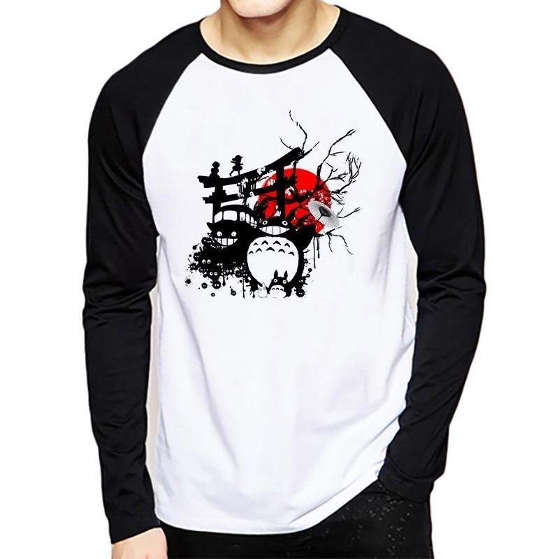 ETST WENDY 005 Japanse Anime Shirt Met Lange Mouwen Mannen Japanse Anime T-shirt Mannen Vrouwen Kleding T-shirts Manga Asian size XL