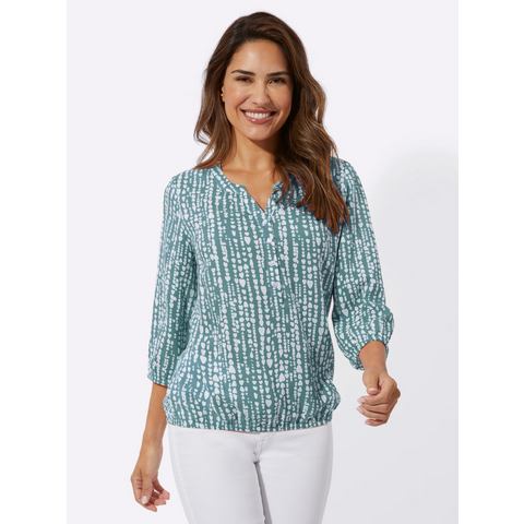 Classic Basics Gedessineerde blouse