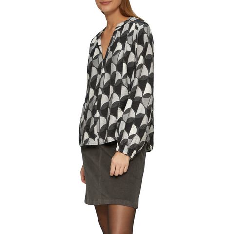 S.Oliver Blouse met lange mouwen met print all-over