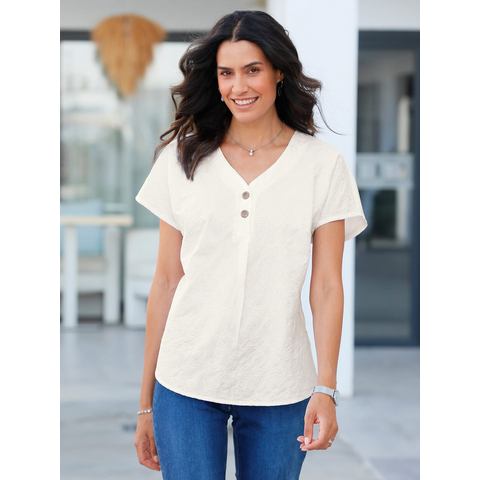 Classic Inspirationen Blouse met korte mouwen