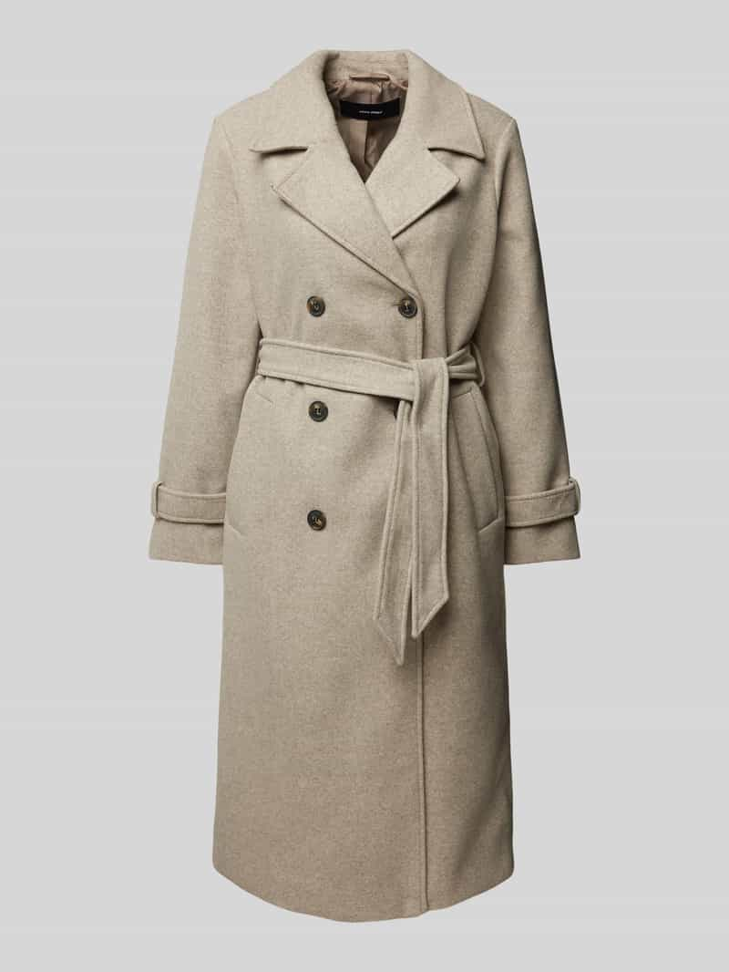 Vero Moda Trenchcoat reverskraag, model 'FORTUNEVEGA'