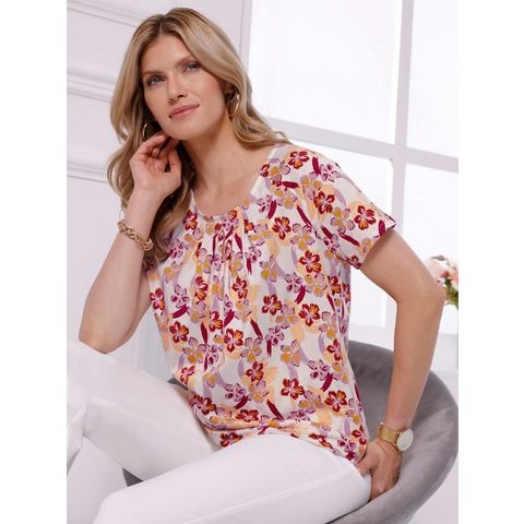 Classic Basics Shirt met print Shirt (1-delig)