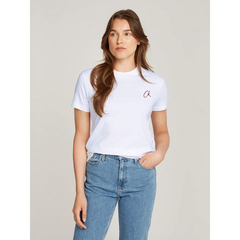 Calvin Klein T-shirt EMBROIDERED CK REGULAR TEE