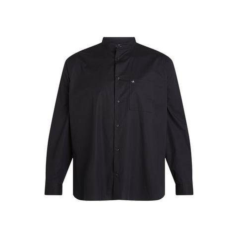 Calvin Klein Businessoverhemd BT_POPLIN GRANDAD COLLAR SHIRT