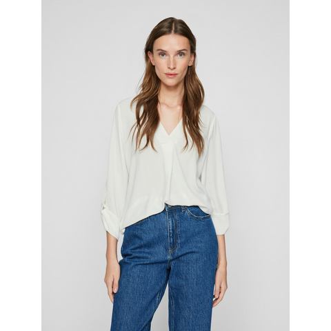 Vila Shirt VIJOSA 3/4 V-NECK TOP - NOOS