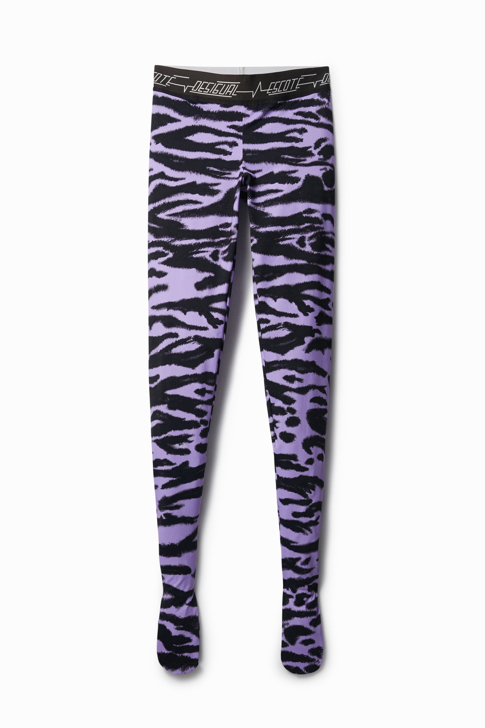 Desigual Slim fit legging met dierenprint - RED