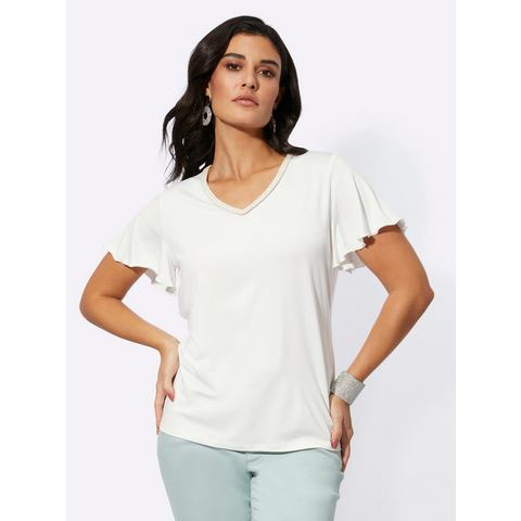 Creation L Shirt met V-hals Shirt (1-delig)