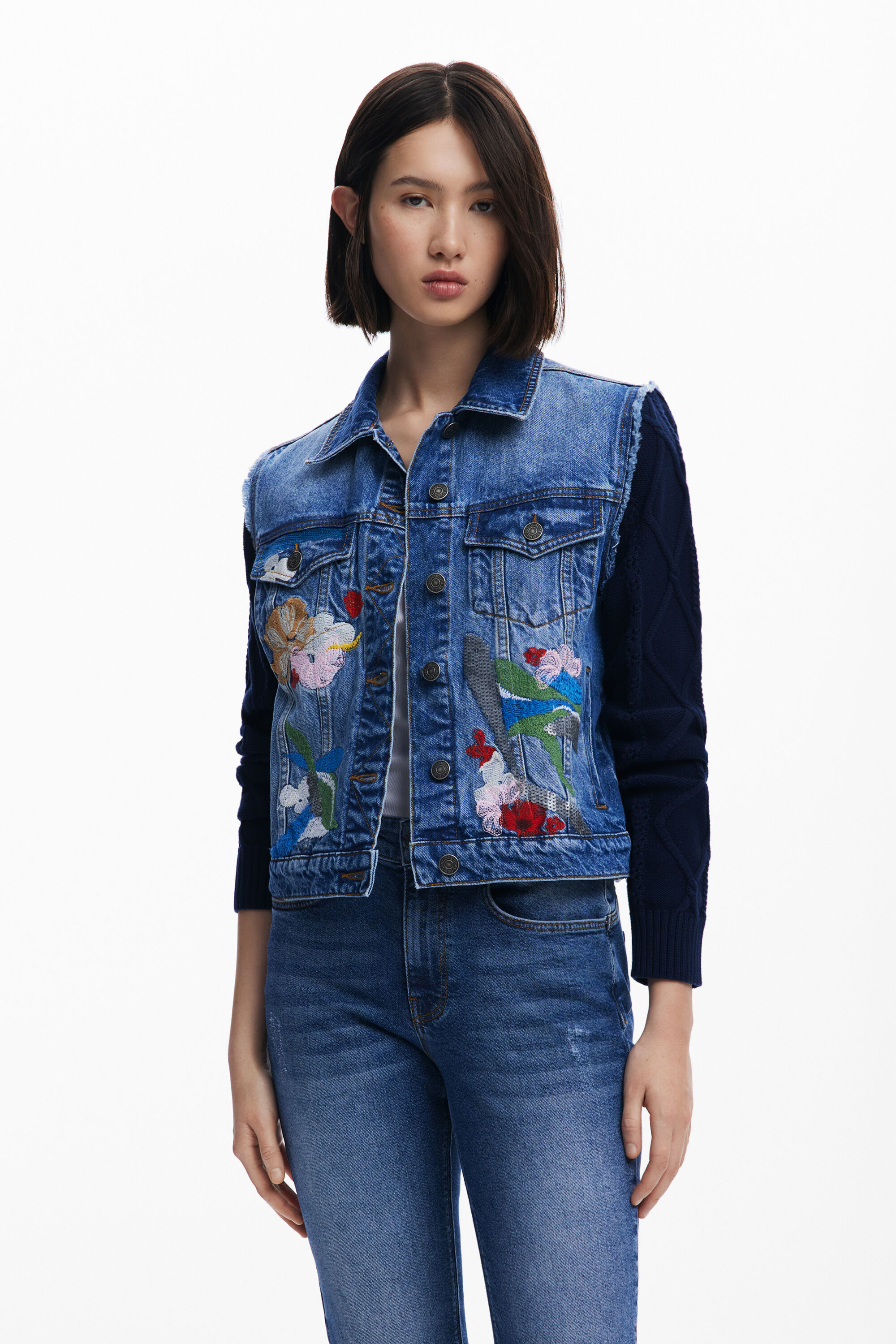 Desigual Truckerjack - BLUE