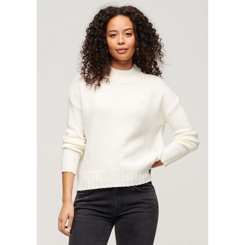 Superdry Gebreide trui Essential Mock Neck Jumper