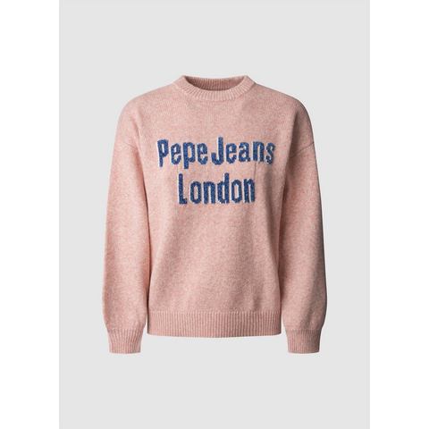 Pepe Jeans Gebreide trui NALA met belettering