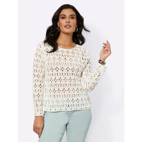 Creation L Ajourtrui Modal-mix Pullover