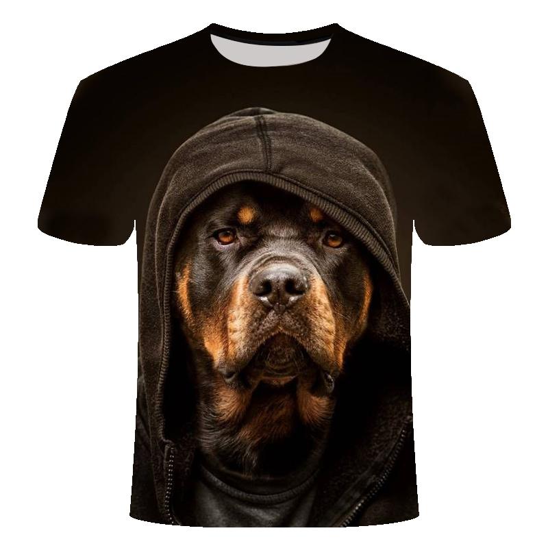 Xiao Xiang Mode 3d Hond Gedrukt T-shirts Voor Mannen S T-shirt Hip Hop Zomer Streetwear Kat T-shirt Grappig Casual Korte Mouw oversized Tops 2XL