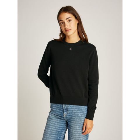 Tommy Jeans Curve Trui met ronde hals TJW ESSENTIAL CREW SWEATER EXT