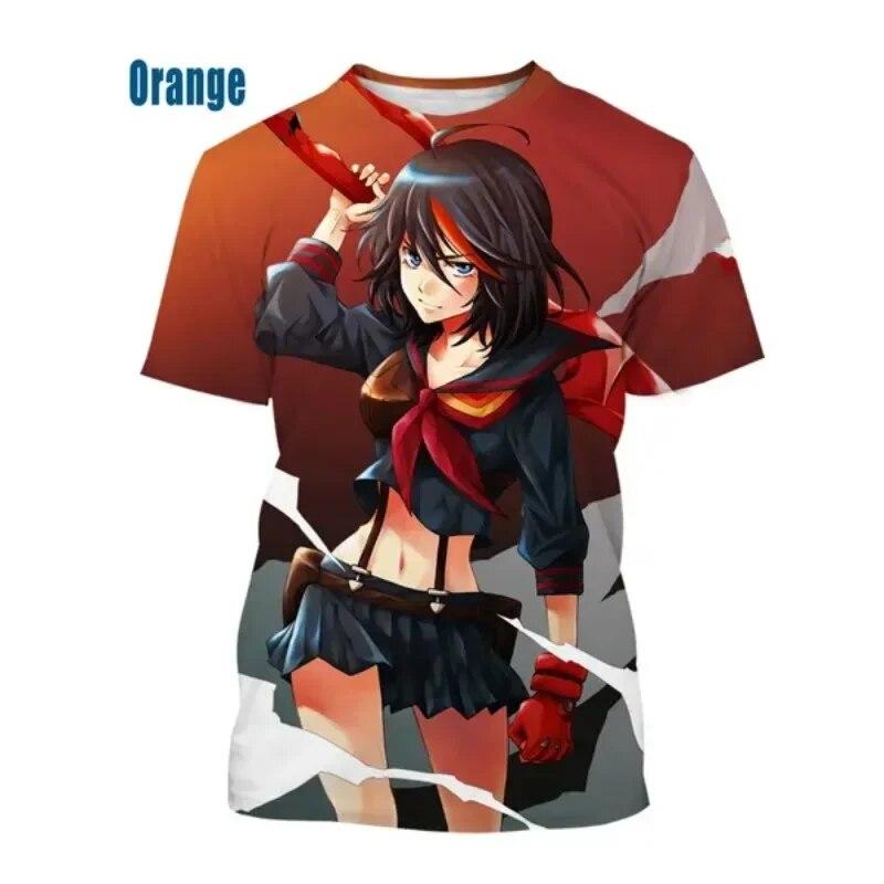 TIP723 Anime 3D Afdrukken Heren Casual Zomer Mode T-shirt Grappig Unisex O-hals Korte Mouw Streetwear Cosplay Herenkleding S ~ 6XL S