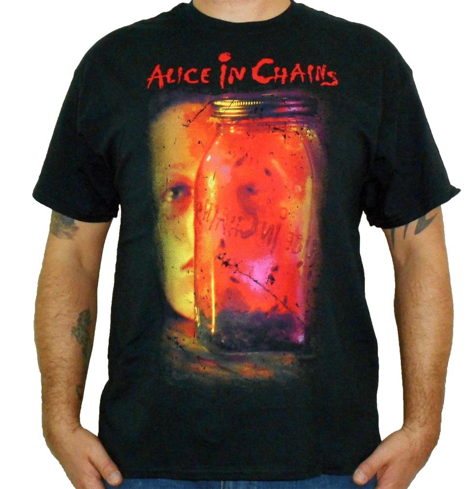 91340102MA8PEYKW2E Alice In Chains pot met vliegen T-shirt S