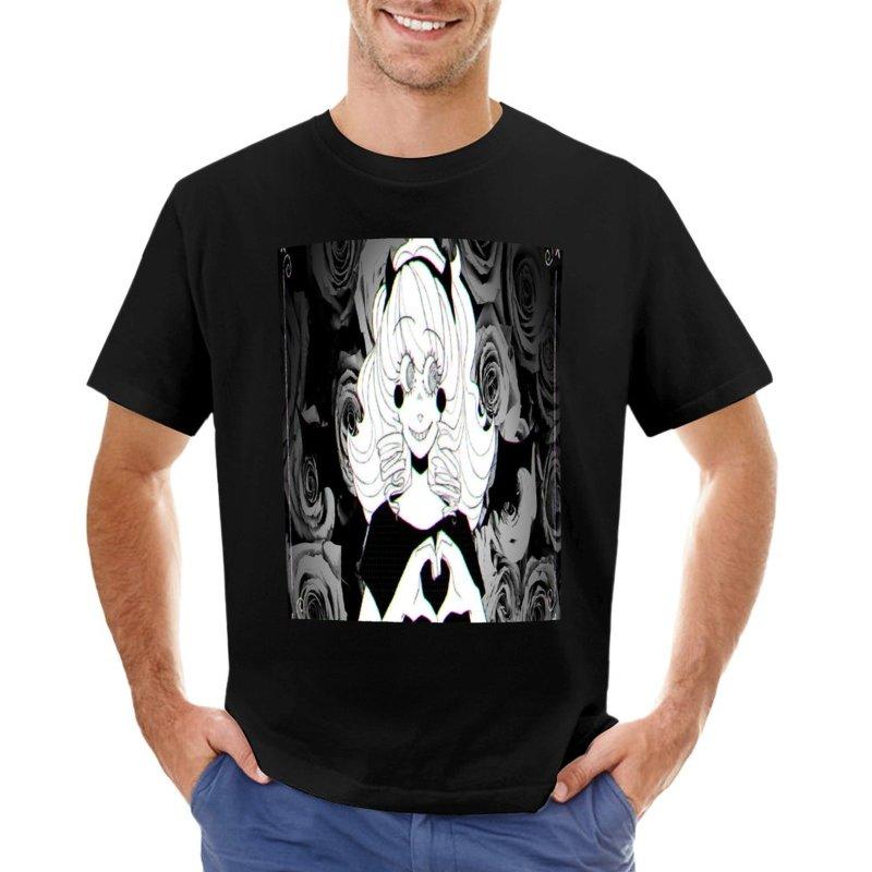 Nihao Creepy Ghost And Pals T-shirt op maat gemaakte t-shirts ontwerp je eigen T-shirt korte sweatshirts Heren t-shirts M