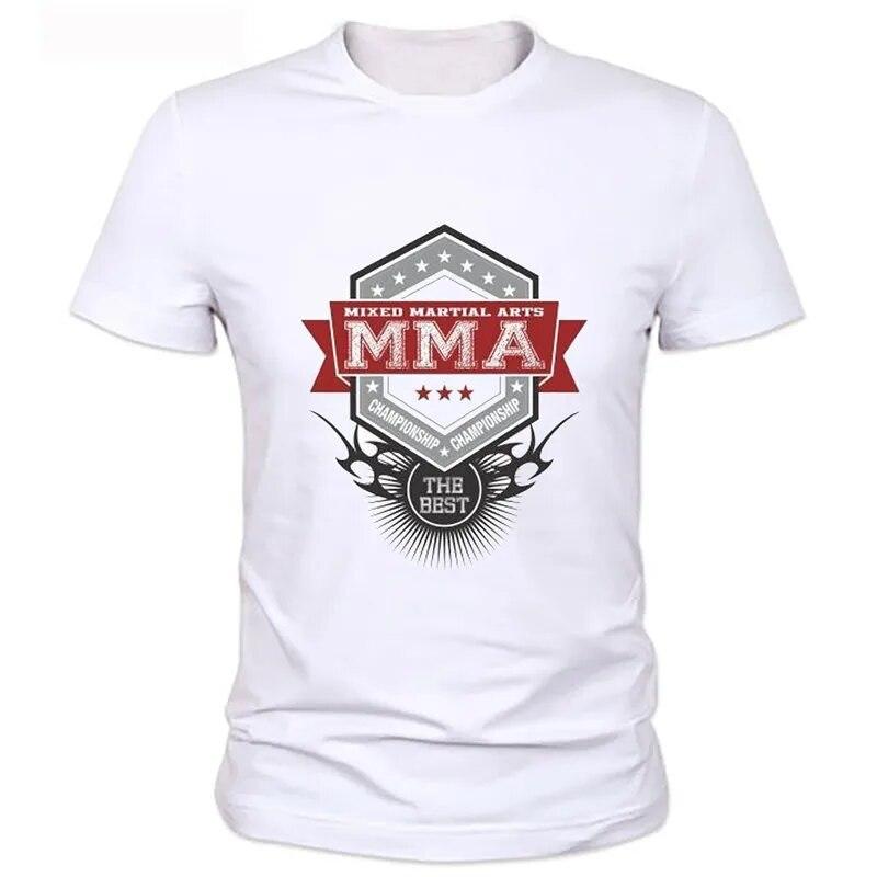 YSM Cotton Tshirt Nouvelle chemises hommes MMA Heren T-shirts chemises manches courtes jongen T-shirt Casual shirt XS wit