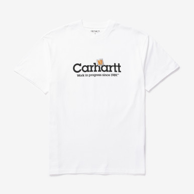 Carhartt WIP Label Script T-Shirt, White