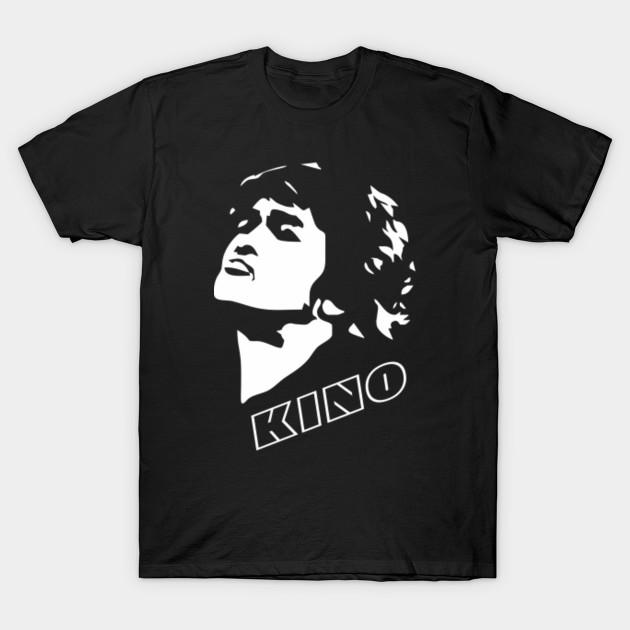 YSM Cotton Tshirt Heren T-shirt met zwarte print Super grote T-shirt Viktor Tsoi No-Cut Transfer Paper Print katoenen t-shirt XS zwart