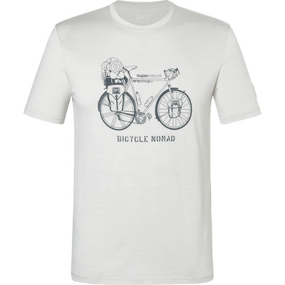 Super.Natural Heren Bicycle Nomad Bio J T-shirt