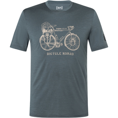 Super.Natural Heren Bicycle Nomad Bio J T-shirt