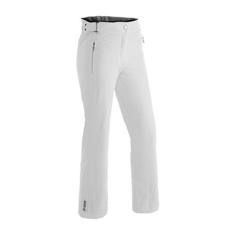 Maier Sports Skibroek Vroni slim Dames sneeuwbroek, wind- en waterdicht, 2 ritszakken, slim fit