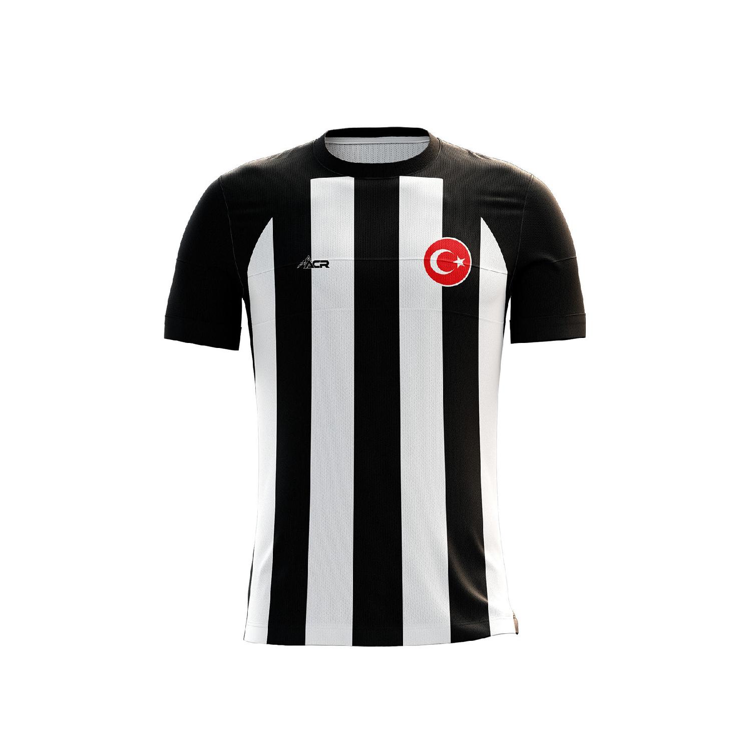 Palmiye istanbul Gepersonaliseerde voetbaljersey Single Top Klassiek gestreept S