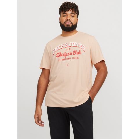 Jack & Jones PlusSize T-shirt JJELOGO TEE SS O-NECK 2 COL AW24 S PLS