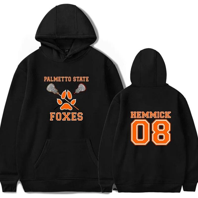 New Young Mode The Foxhole Court Palmetto State Foxes Heren Hoodie Merch Pullover Cosplay Lid WILDS JOSTEN Heren Dames Fleece Kleding S