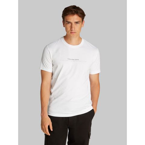 Calvin Klein Shirt met ronde hals MINIMAL LOGO TEE