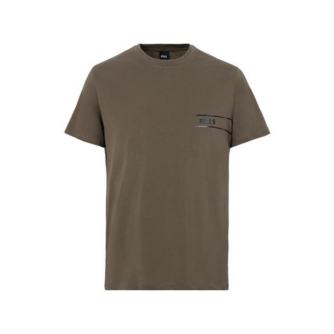 BOSS T-shirt RN 24 10 met een ronde hals