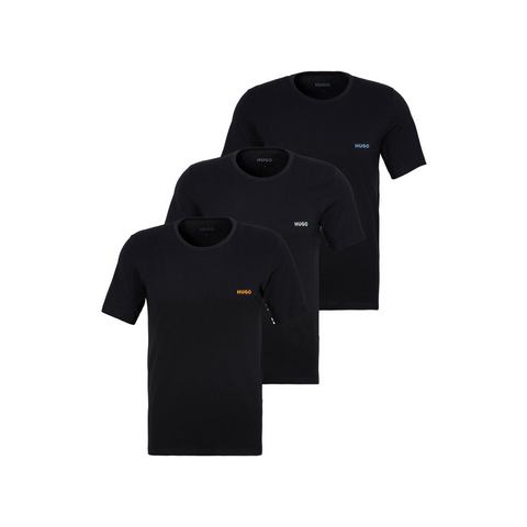 HUGO underwear T-shirt RN TRIPLET P 10217251 01 (3-delig, Set van 3)