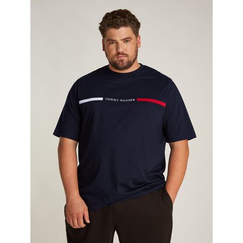 Tommy Hilfiger Shirt met ronde hals BT-HILFIGER CHEST INSERT TEE-B