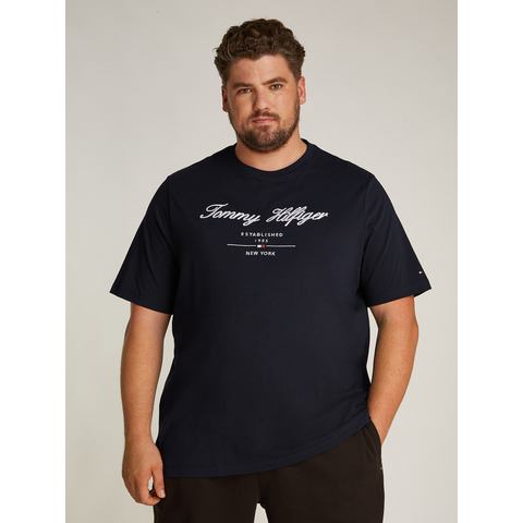 Tommy Hilfiger Shirt met ronde hals BT-SCRIPT LOGO TEE-B